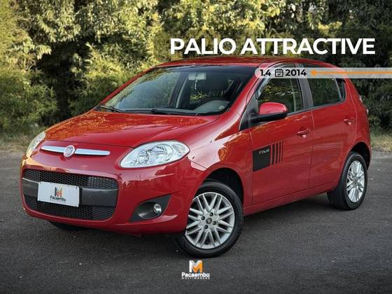FIAT PALIO 1.4 MPI ATTRACTIVE 8V FLEX 4P MANUAL FIAT PALIO 1.4 MPI ATTRACTIVE 8V FLEX 4P MANUAL
